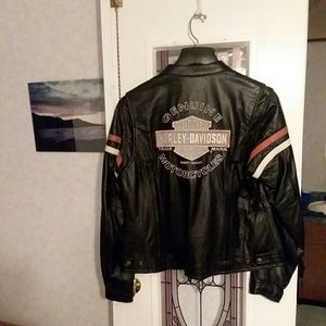 Genuine Harley Davidson jacket Ladies Xl leatherja